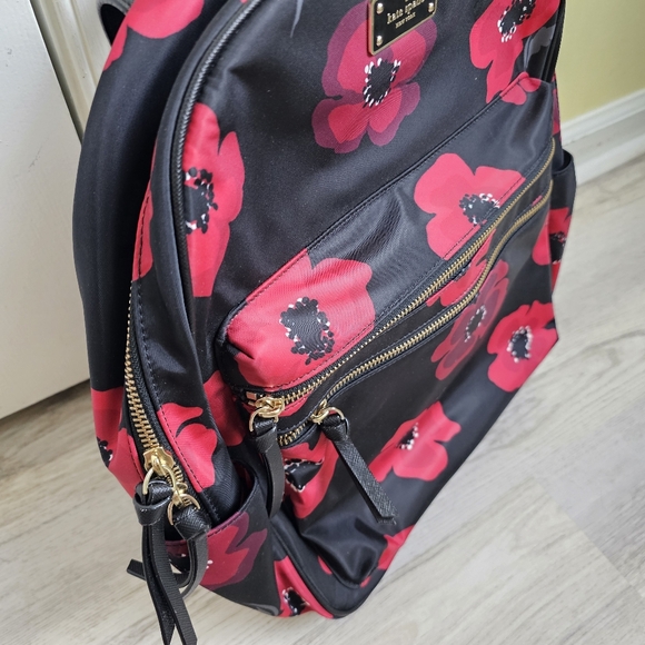 New Kate Spade Poppy Laptop Backpack - Picture 4 of 8